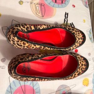 Leopard shoe